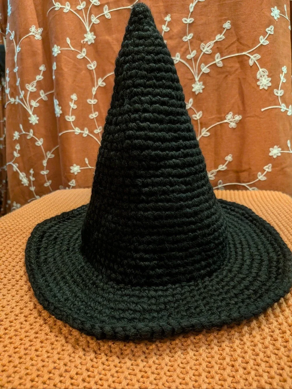 Handmade Crochet Witch Hat